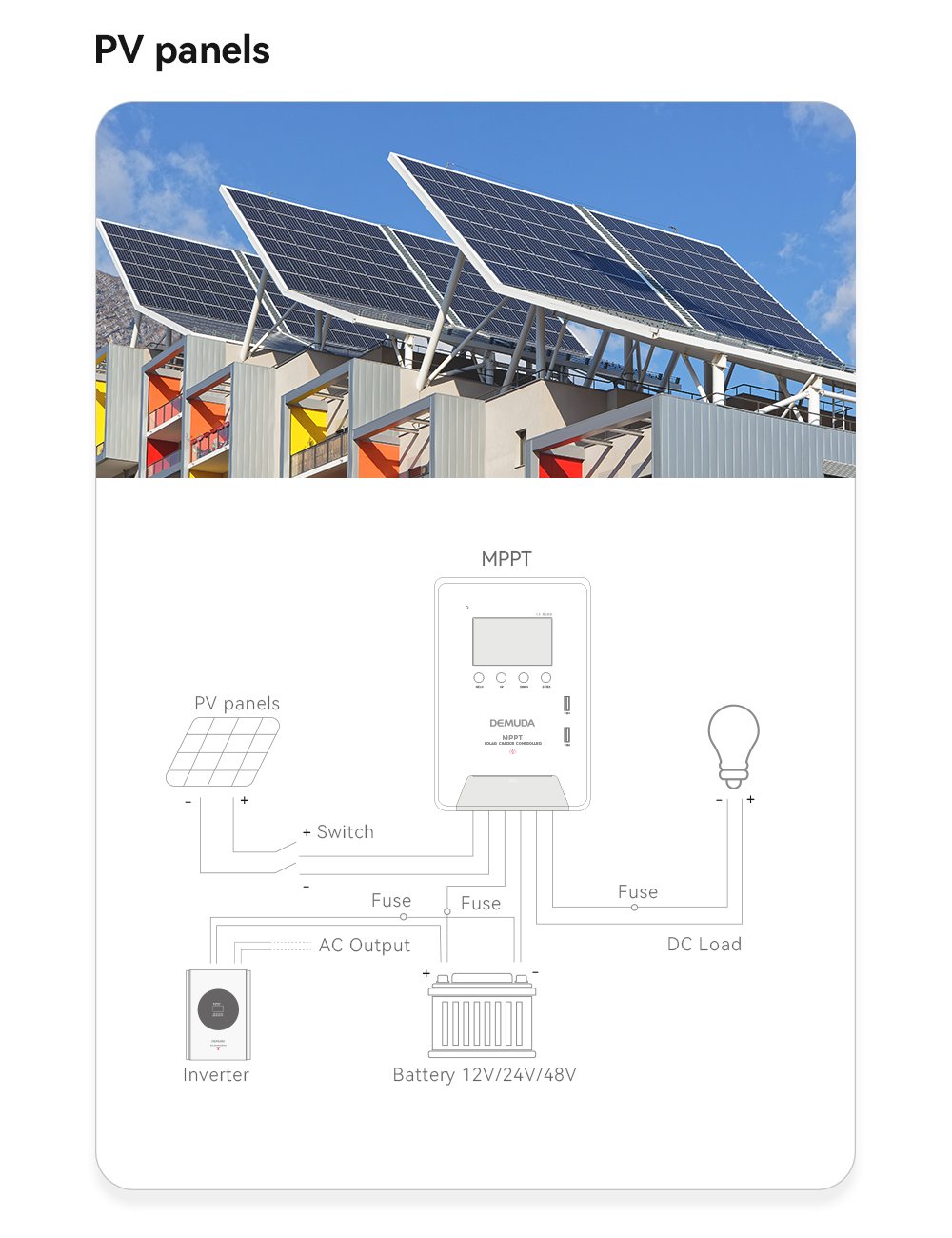 30een 40a 60a zonnepaneelsysteem batterijregelaar MPPT