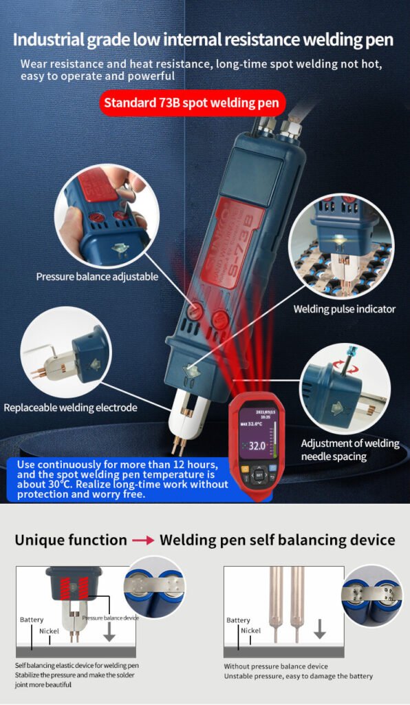 battery spot welder for 18650