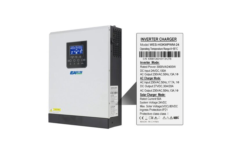 easun pwm hybrid inverter 50A