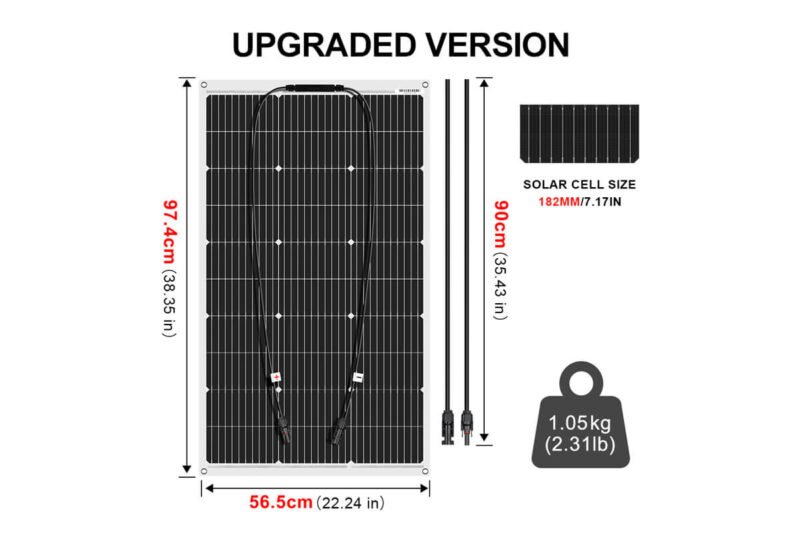 flexible solar panel kit