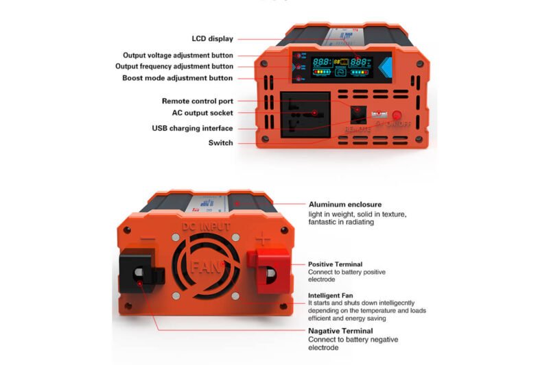 power inverter for car 230v 3000w