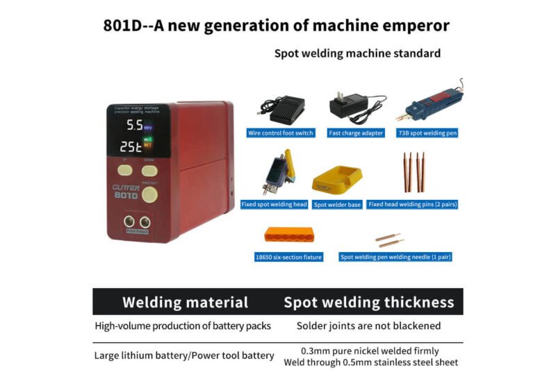 spot welding batteries