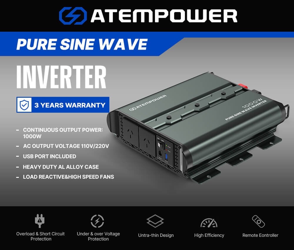 1000w 12v 230v inverter