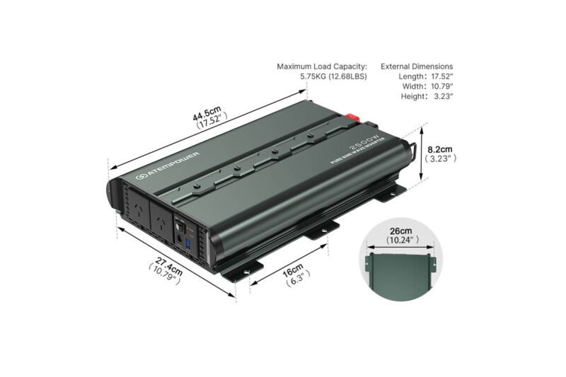 atempoer 2500 watt inverter