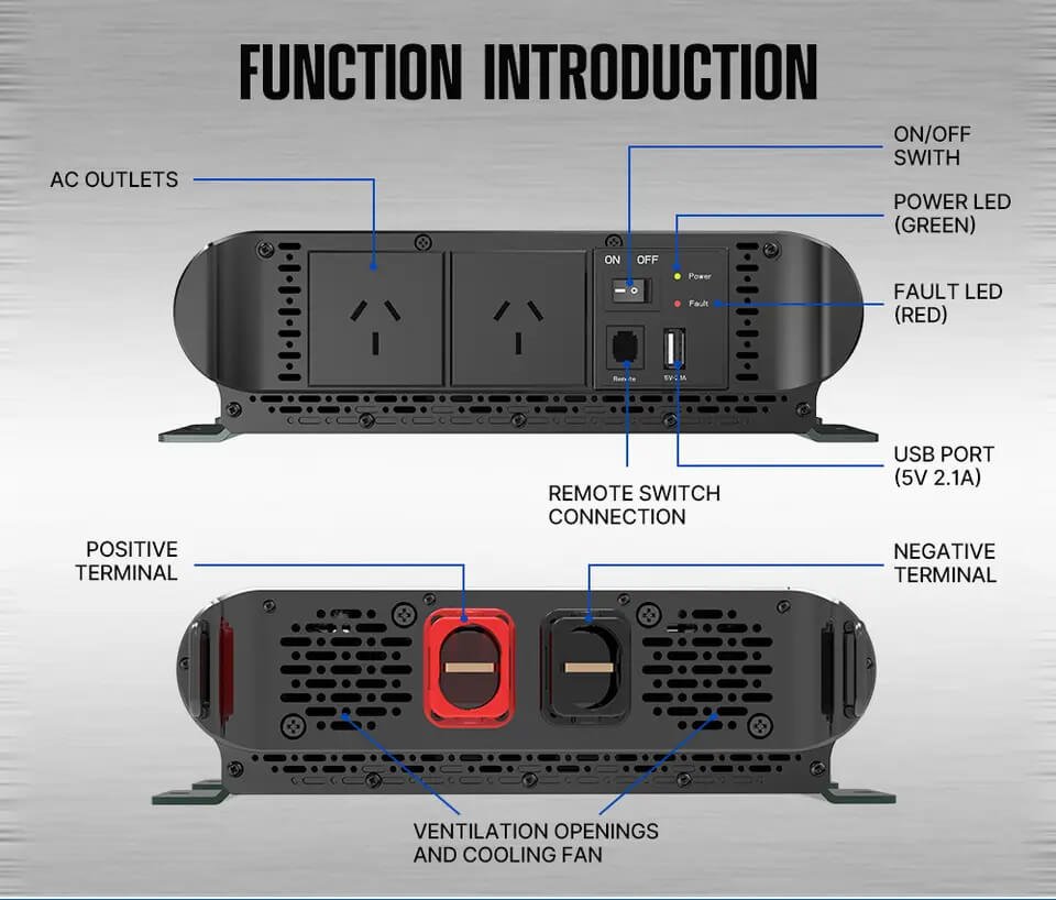 inversor rv 2500w